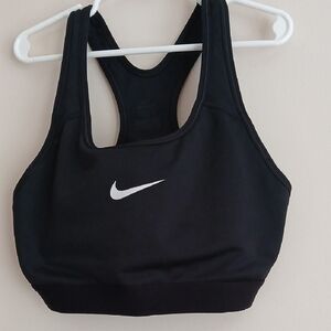 Nike Women's Black and White Sports Bra
